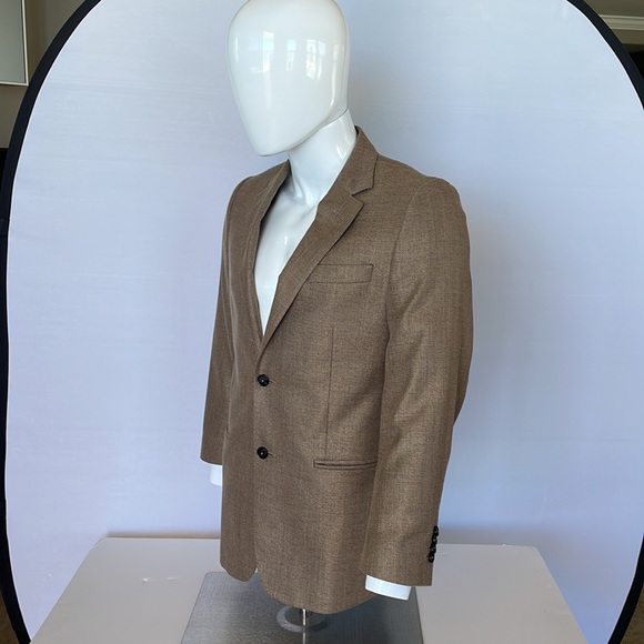 Valentino Mens Sport Jacket Size 38 Brown Tweed - Picture 5 of 16